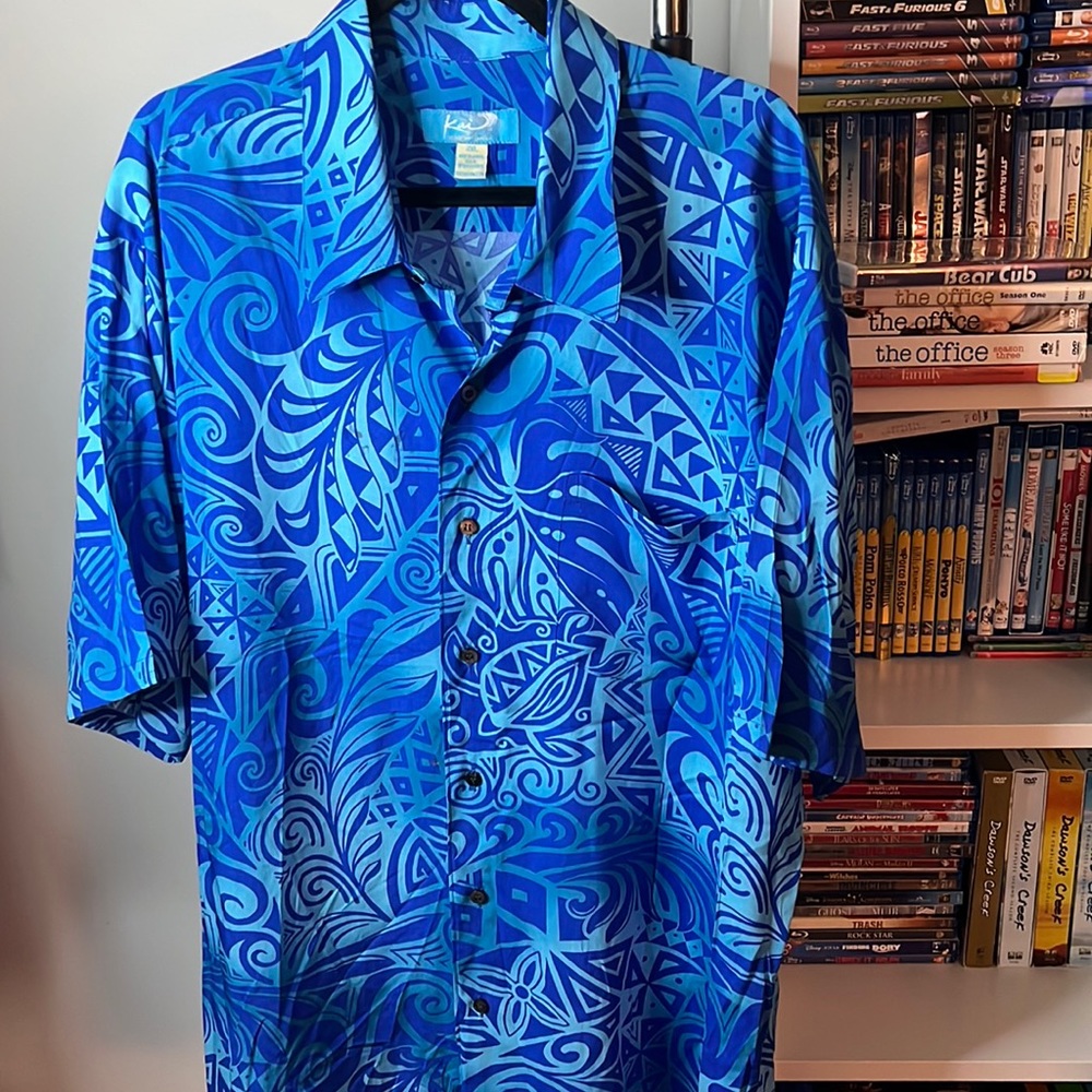 Vintage 2XL Kai Button Down Shirt